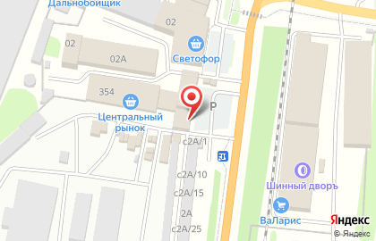 Продуктовый магазин в Барнауле на карте
