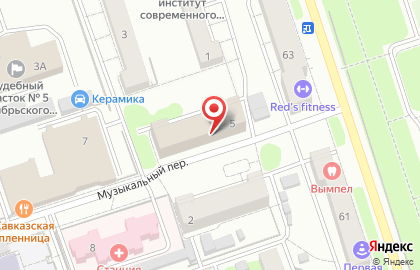 Магазин продуктов EDA на карте