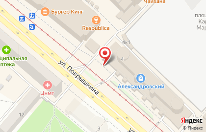 Ангарские пиломатериалы на площади Карла Маркса на карте