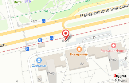 МегаФон в Набережных Челнах на карте