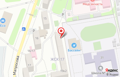 Продуктовый магазин в Старом Осколе на карте