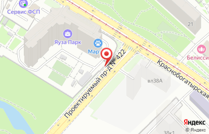 Росгосстрах на Преображенской площади (ул Краснобогатырская) на карте
