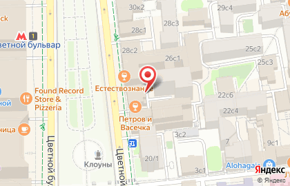 Отель Циркус на карте