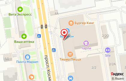 Фирменный магазин Samsung на проспекте Космонавтов на карте