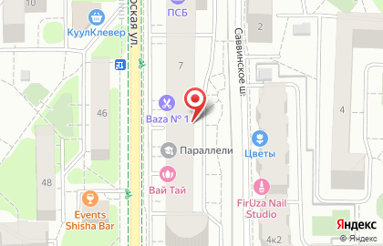 ОАО Промсвязьбанк на Пролетарской улице на карте