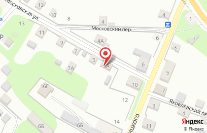 Салон связи Связной на Московской улице на карте
