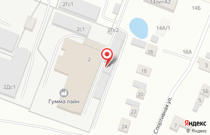 Фрост на Спортивной улице на карте