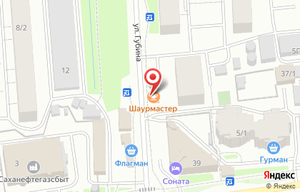 Точка по продаже шаурмы Шаурмастер на карте