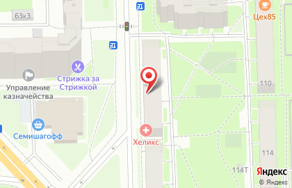 Супермаркет Дикси на Варшавской улице на карте