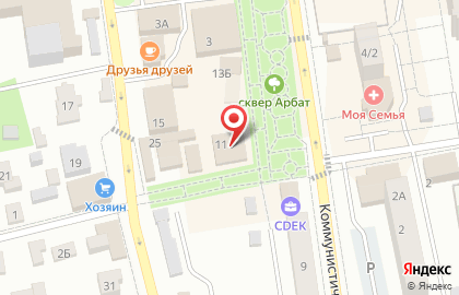 Магазин Сластена в Озёрах на карте