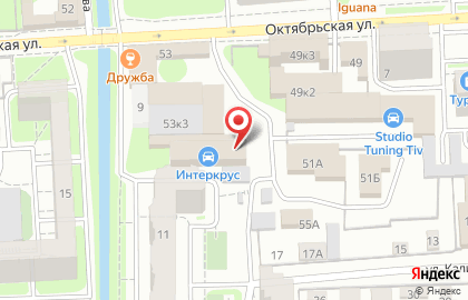 Веб-студия Delaney на Октябрьской улице на карте