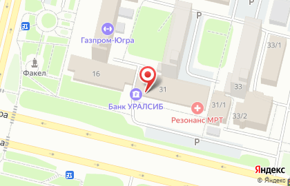 Банкомат Уралсиб на проспекте Мира на карте