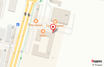 Зоомагазин Какаду в Калининграде на карте