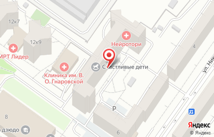 Школа кудо Атари на карте