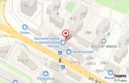 Магазин и киоск Колбасный соблазн в Коминтерновском районе на карте