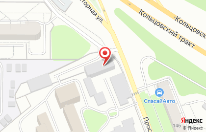 Автостоянка в Екатеринбурге на карте