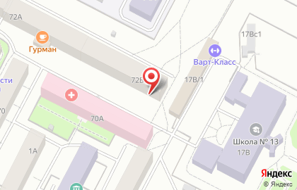 Банк Ермак в Нижневартовске на карте