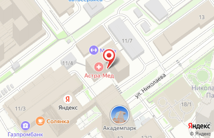 Animar Media на карте