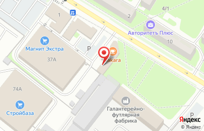 Секонд-хенд на Текстильной, 1 к2 на карте