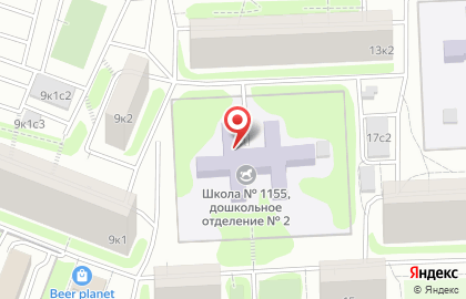 Детский сад №1265 на карте
