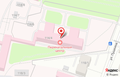 Банкомат СберБанк на улице Пушкина, 114/4 на карте
