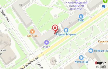 Автошкола Авто-Профи-НН в Автозаводском районе на карте