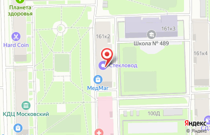 Торговый дом Парус в Московском районе на карте