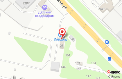 Шинный центр Линарис в Нижнем Новгороде на карте