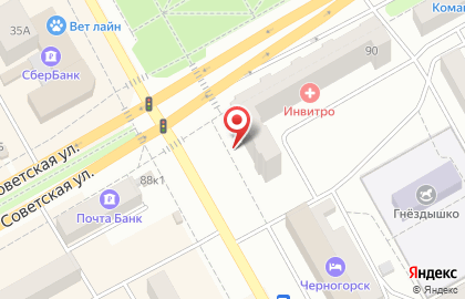 Ломбард Гранд на Советской улице на карте