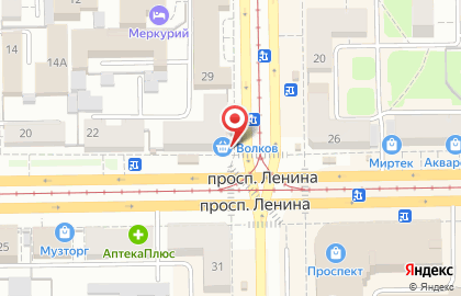 Фирменный магазин Крестьянское хозяйство на проспекте Ленина, 24 на карте