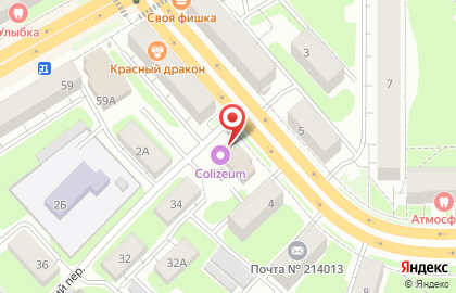 Киберспортивный клуб Colizeum на улице Кирова на карте