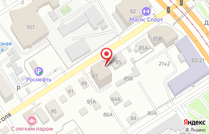 Страховой дом ВСК в Центральном районе на карте