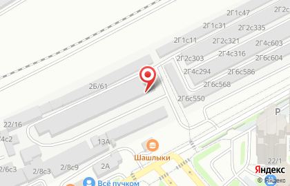 Шиномонтажная мастерская Шинка на Светлогорской улице на карте