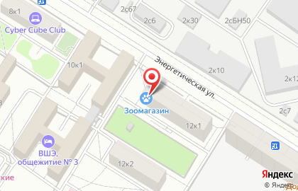 Зоомагазин в Москве на карте