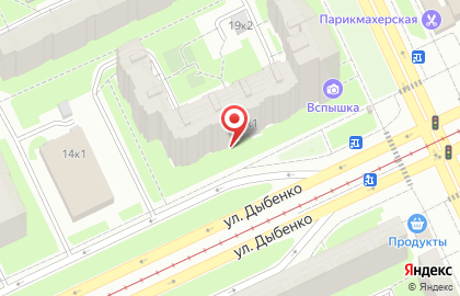 ЛЕНОБЛБАНК на Искровском проспекте на карте