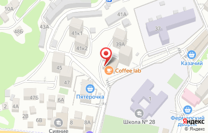 Продуктовый магазин Эконом на Лесной на карте