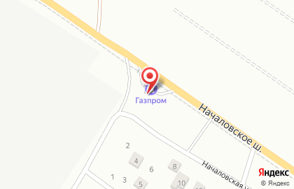 АЗС Газпром в Кировском районе на карте