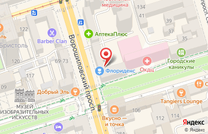 Елена на Пушкинской улице на карте