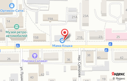 Клуб лазертага и пейнтбола ШерХан на улице Строителей на карте