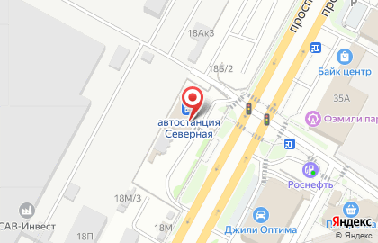 Автостанция №2 на карте