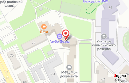 НЛО на улице Дуки на карте
