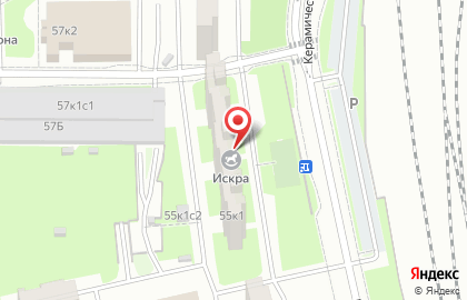 Искра в Керамическом проезде на карте