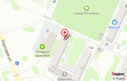 Территориальная Управа микрорайона Менделеево-Иртышский в Тобольске на карте