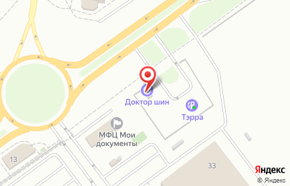 Шиномонтажная мастерская Доктор Шин в Автозаводском районе на карте