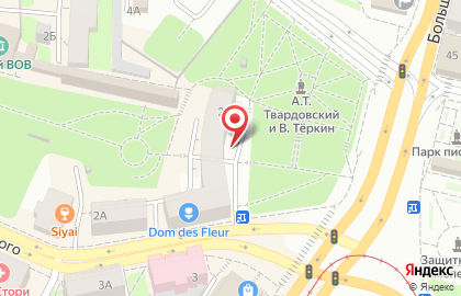 Магазин товаров для творчества и рукоделия Вернисаж на улице Дзержинского на карте