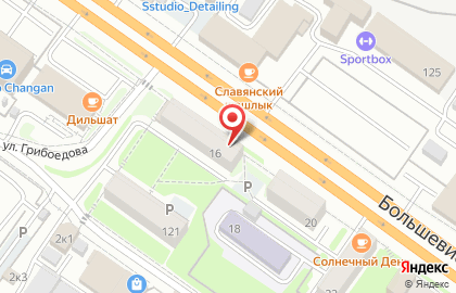 СтройКомплект на Большевистской улице на карте