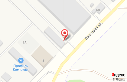 Столовая Версаль на улице Ласковая на карте