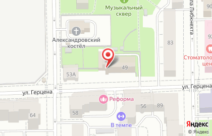 Гостиница Правительства Кировской области на карте