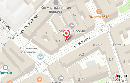 Поликлиника на площади Революции на карте