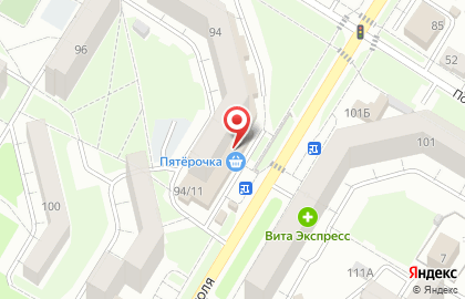 Детско-подростковый клуб Солярис на карте